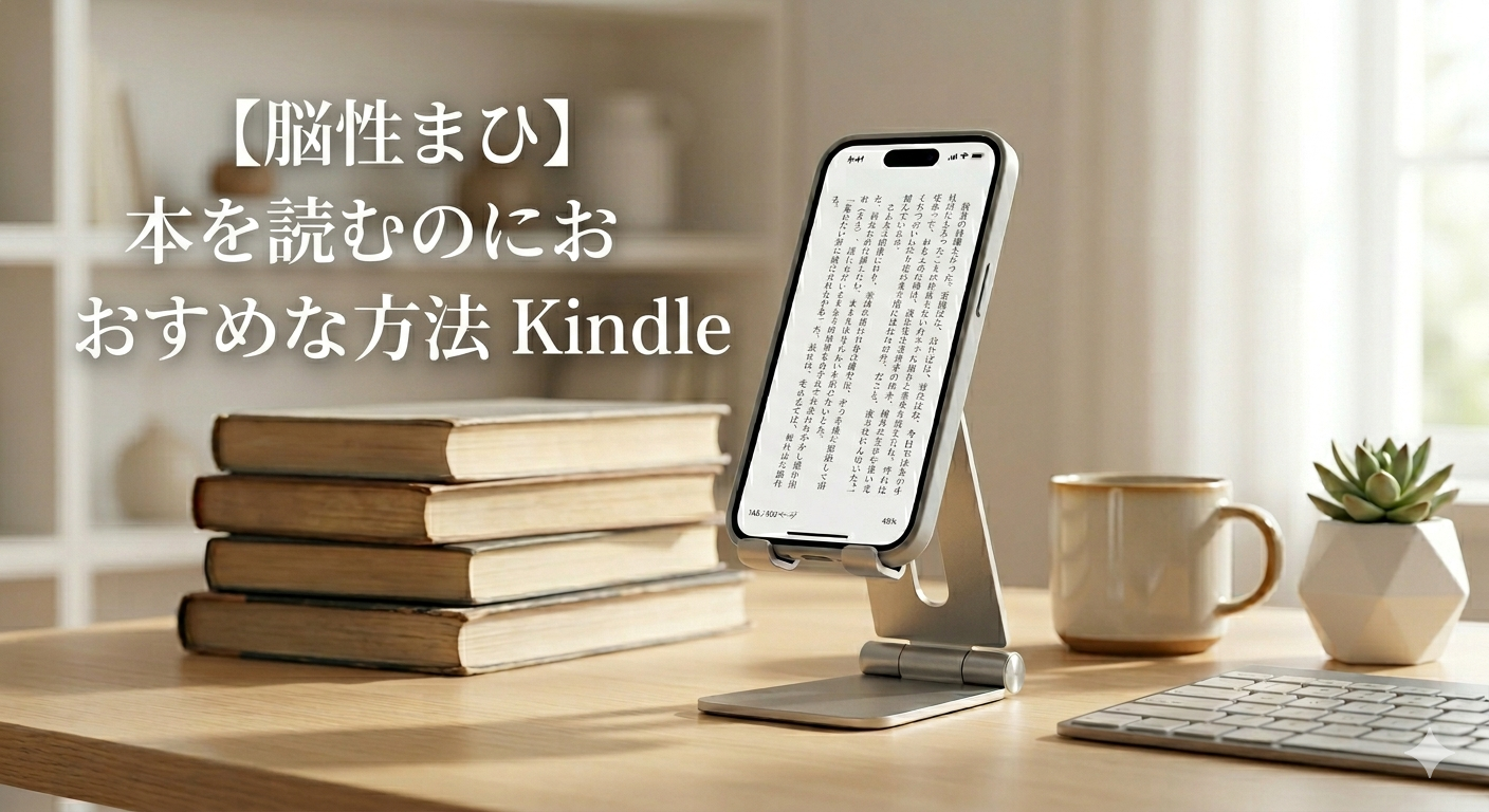 脳性まひ 本を読むのにKindleがおすすめ