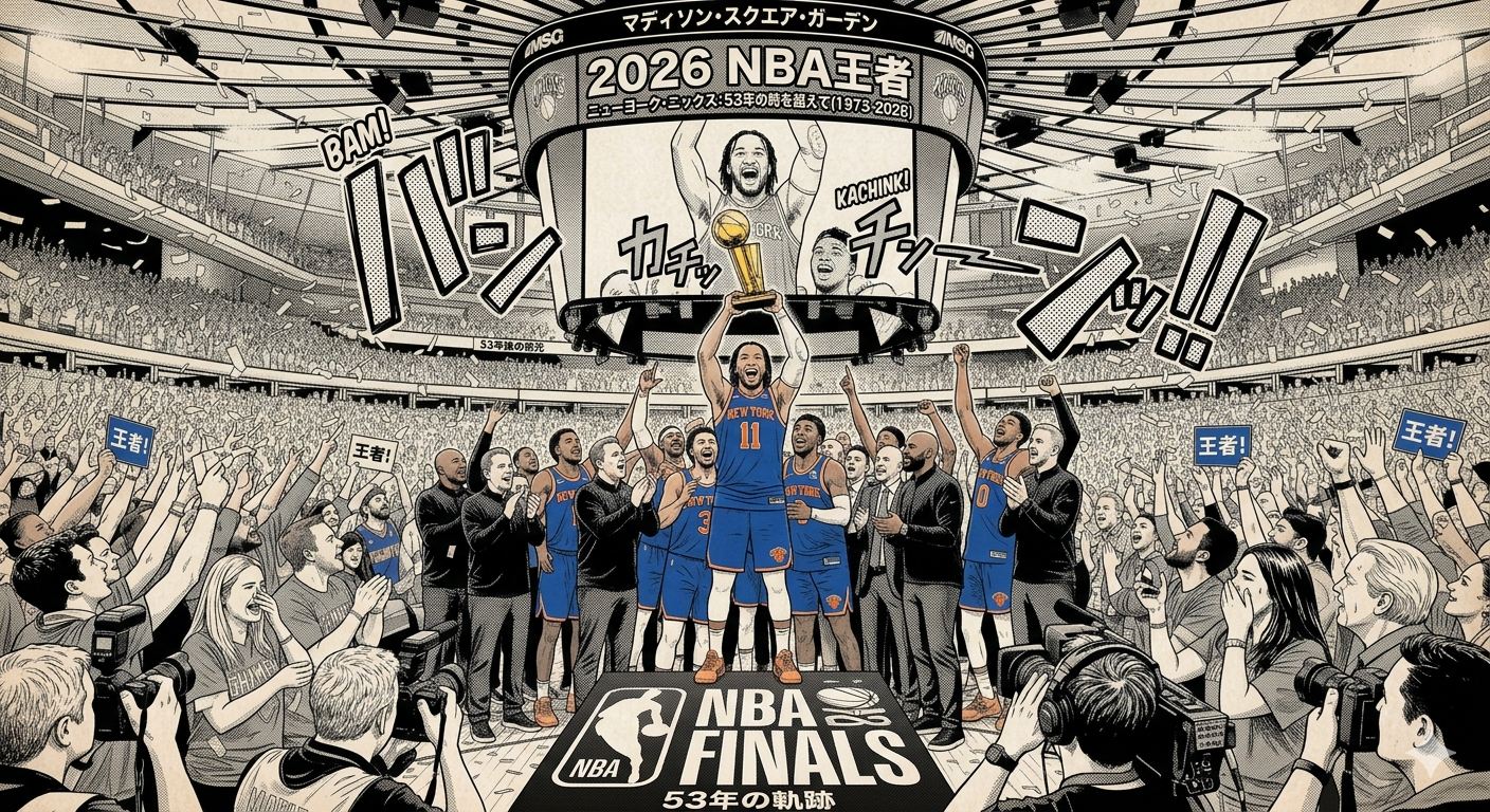 2026年NBAニューヨークニックス優勝